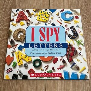 I spy letters book scholastic